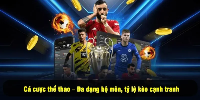Cá cược thể thao – Đa dạng bộ môn, tỷ lệ kèo cạnh tranh